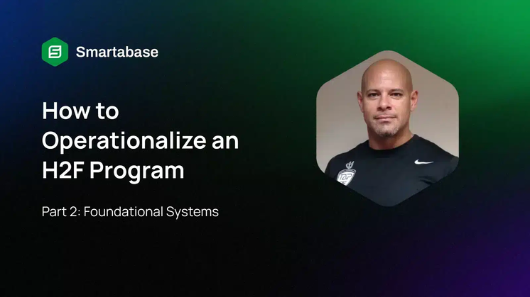 How to Operationalize an H2F Program Part 2: Foundational Systems