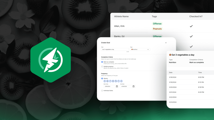 Nutrition New Features for Spring 2024