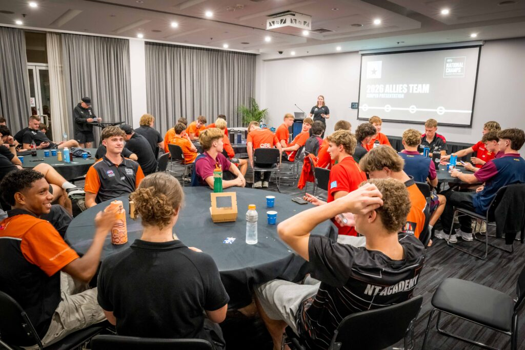 AFL & Teamworks: Pre-Ordering Dinner at an Interstate Camp