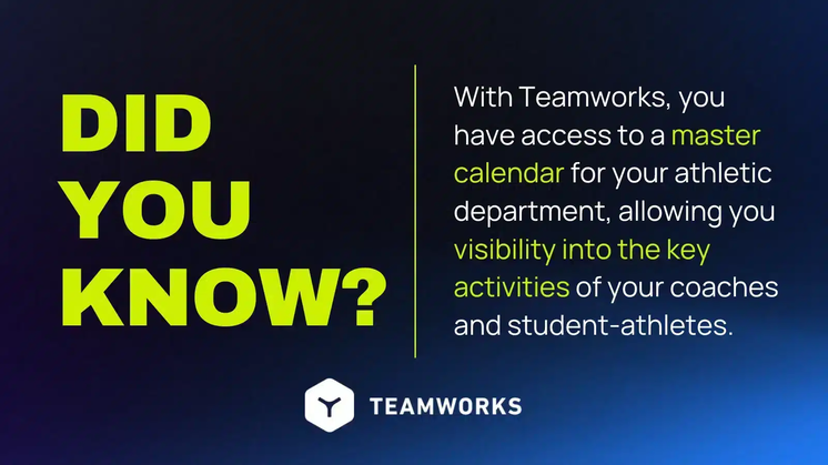 Teamworks Provides Visibility to Athletic Departments