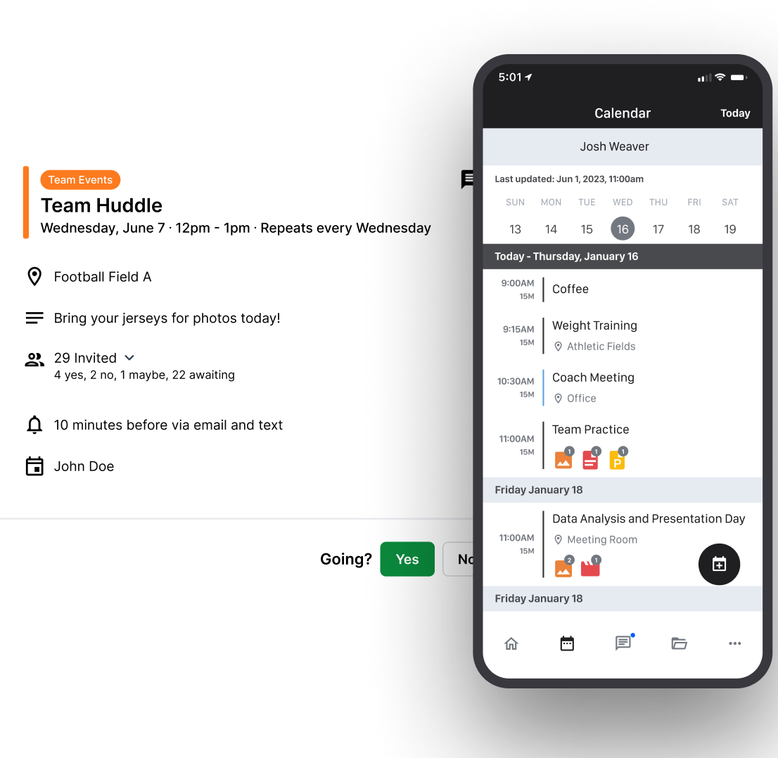 Streamline Scheduling and Coordination