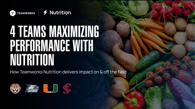 4 Teams Maximizing Performance with Nutrition