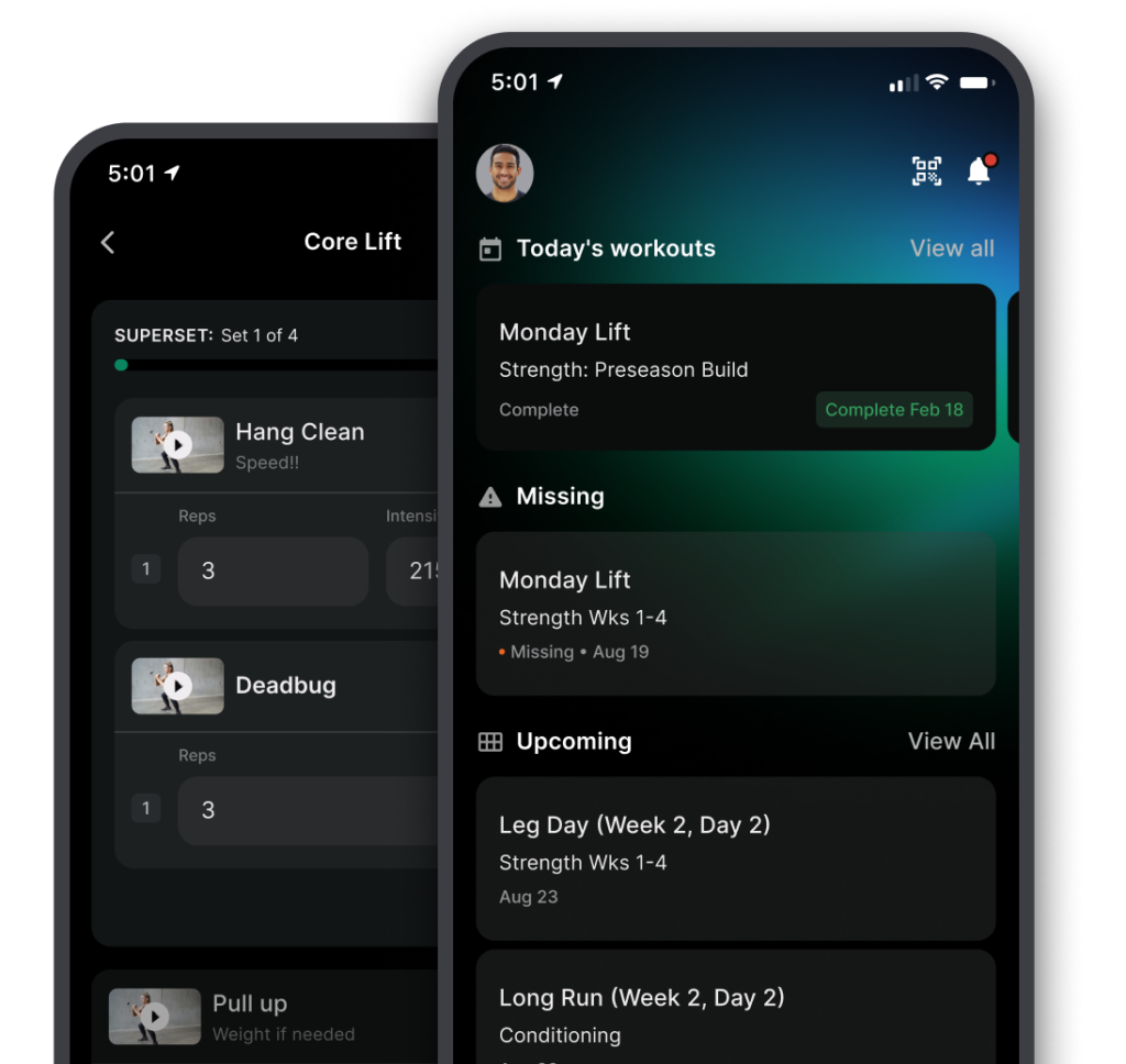 Teamworks S&C Mobile App