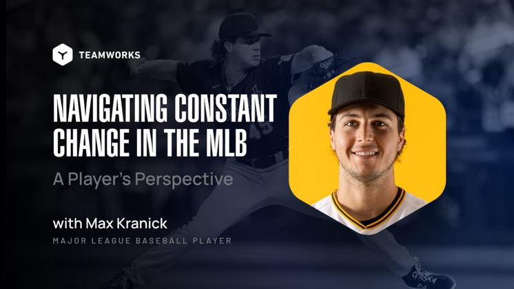 Jake McCarthy, MLB Player, on Teamworks Hub